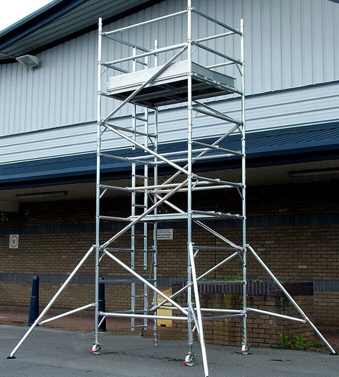 Aluminum Alloy Movable Scaffolding Tower EN :1004