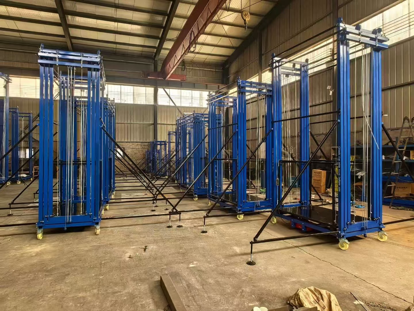 Electric Scaffolding Construction Site Mobile Lifting Platform