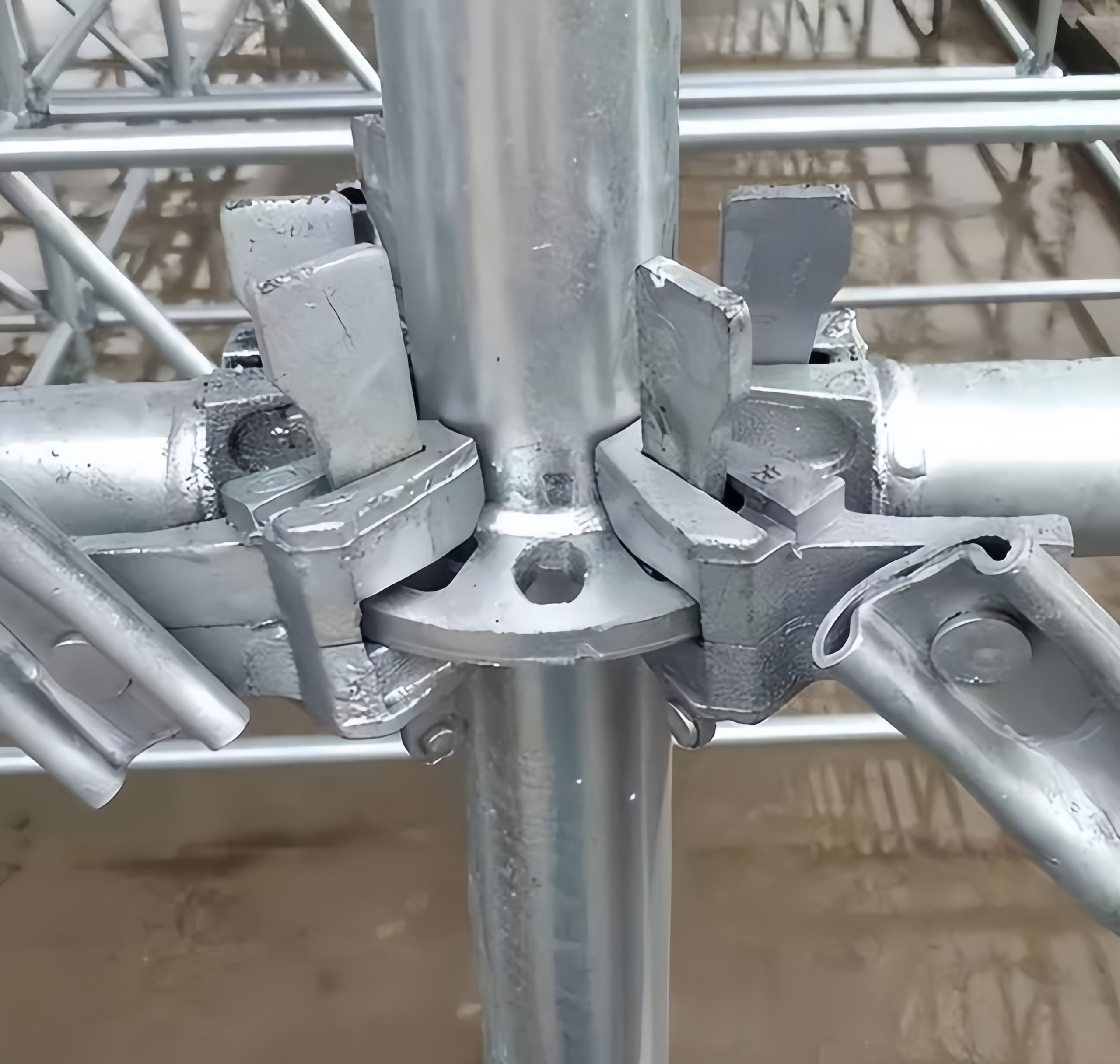 Industrial Layher Ringlock Scaffolding System Steel Scaffolding