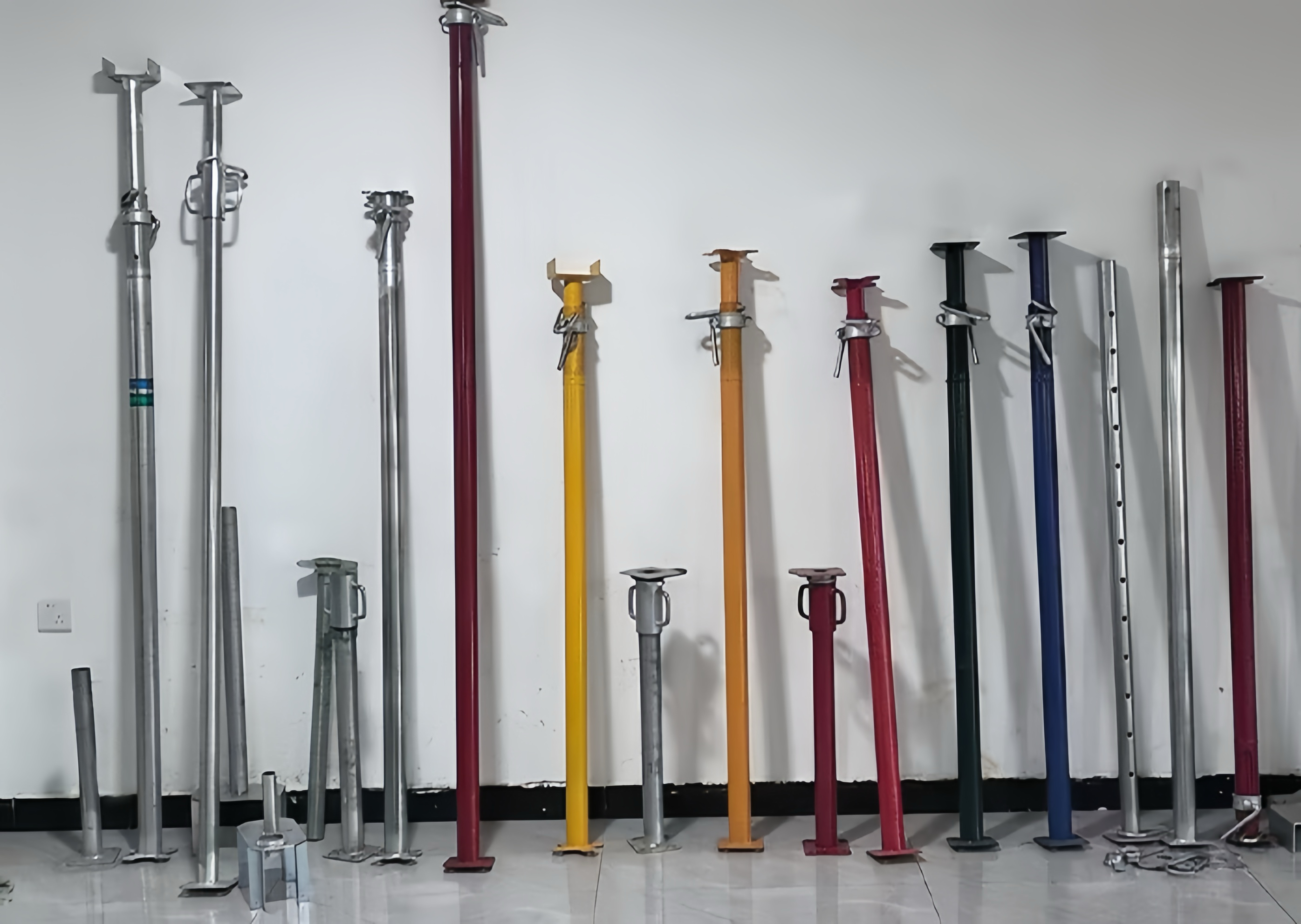 Adjustable Steel Props for Efficient Concrete Formwork Support